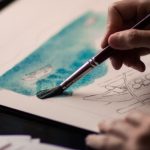 Kegiatan Melukis Pada Salah Satu Cabang Seni Rupa
