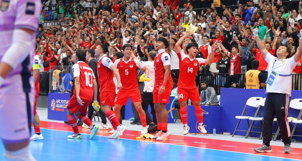 Hajar Jepang 5-3, Skuad Garuda Segel Tiket Final Futsal!