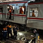 Tabrakan KRL & KA Bromo Anggrek Di Bekasi Timur