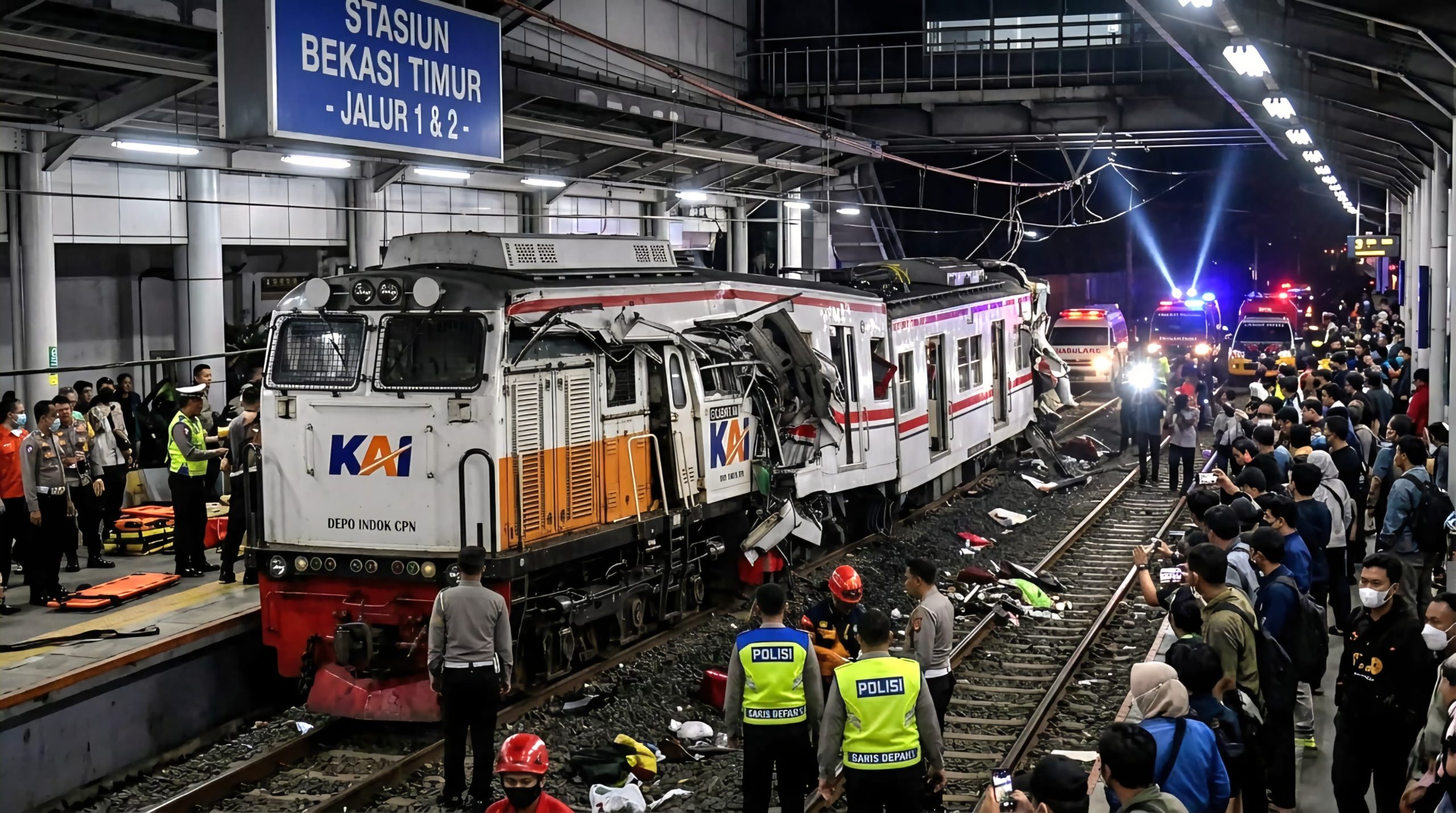 Tragedi KRL Vs KA Bromo Anggrek: 14 Nyawa Melayang
