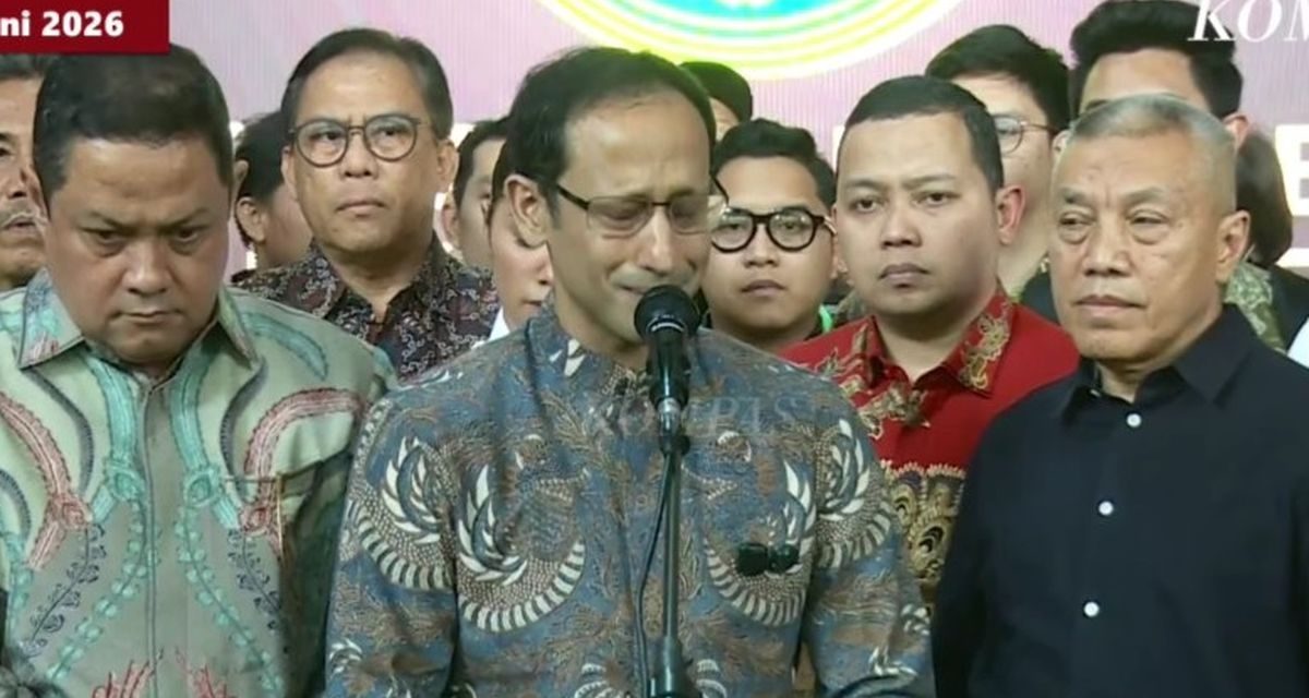 Tangis Nadiem Makarim Di Vonis 10 Tahun Penjara