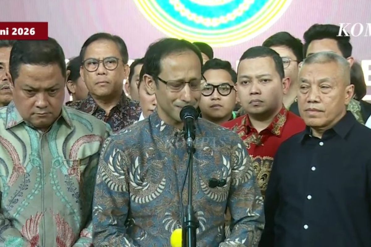 Tangis Nadiem Makarim Di Vonis 10 Tahun Penjara