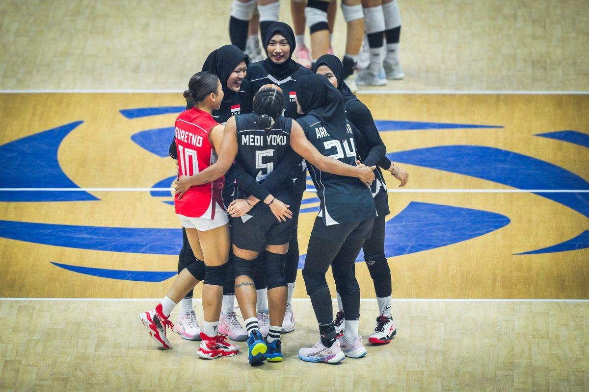 Jadwal Voli Putri AVC 2026: Indonesia Tantang Iran